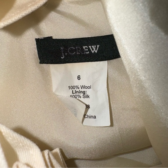 J. Crew Ruffle Trim Shift Dress size 6 damaged - Picture 14 of 14